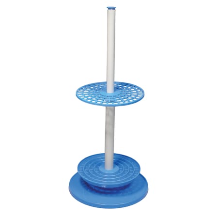 United Scientific Stand, Rotary, 94-Place, Plastic 79103